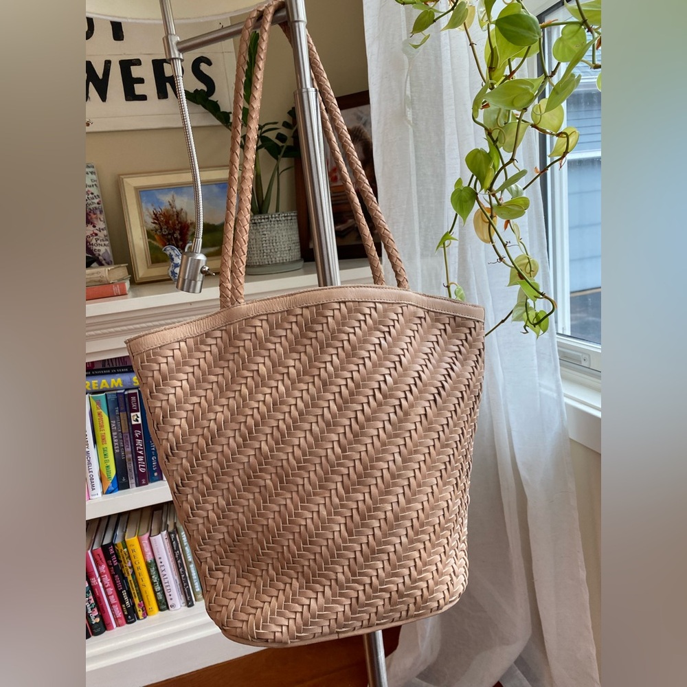 Bembien Woven Leather Tote Bag